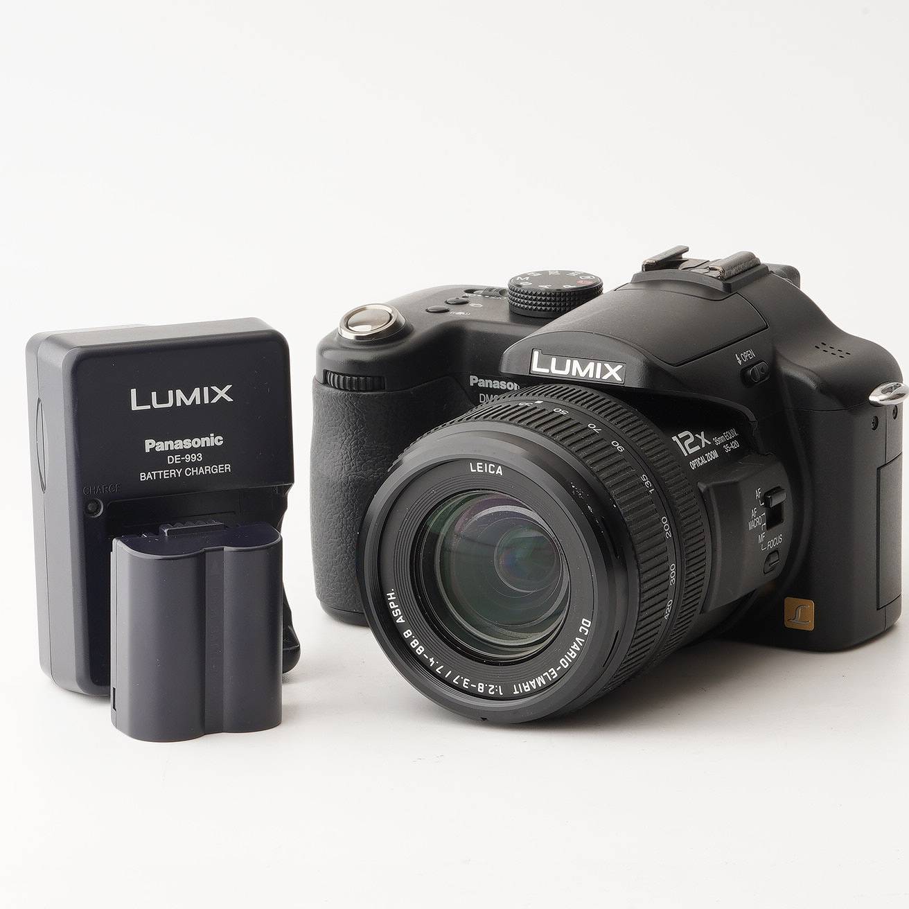 パナソニック Panasonic LUMIX DMC-FZ30 12x 光学望遠レンズ