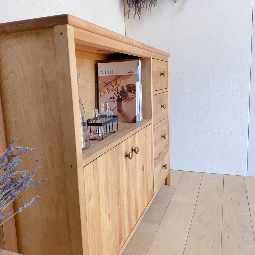 キャビネット チェスト 1 リビングボード リビング収納 キッチンボード キッチン収納 北欧 ナチュラル シンプル おしゃれ カウンター カウンター下収納 家具 棚 オフィス サロン 店舗 木製 日本製 オーダー オーダー家具 ハンドメイド Deerfieldtwpportage Com