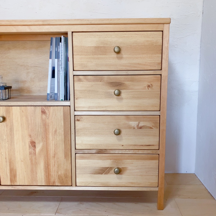 キャビネット チェスト 1 リビングボード リビング収納 キッチンボード キッチン収納 北欧 ナチュラル シンプル おしゃれ カウンター カウンター下収納 家具 棚 オフィス サロン 店舗 木製 日本製 オーダー オーダー家具 ハンドメイド Deerfieldtwpportage Com