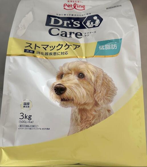 【新包み】 ドクターズケア ストマックケア 低脂肪組織 素っ気ない 犬用 3kg(500gx6)