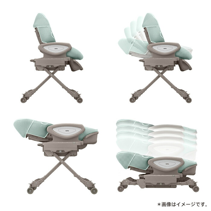 送料無料】【正規品】 Aprica アップリカ ハイローベッド&チェア