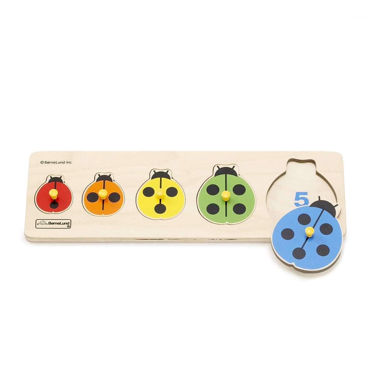 楽天市場】ボーネルンド ファーストピックアップパズル てんとう虫 木