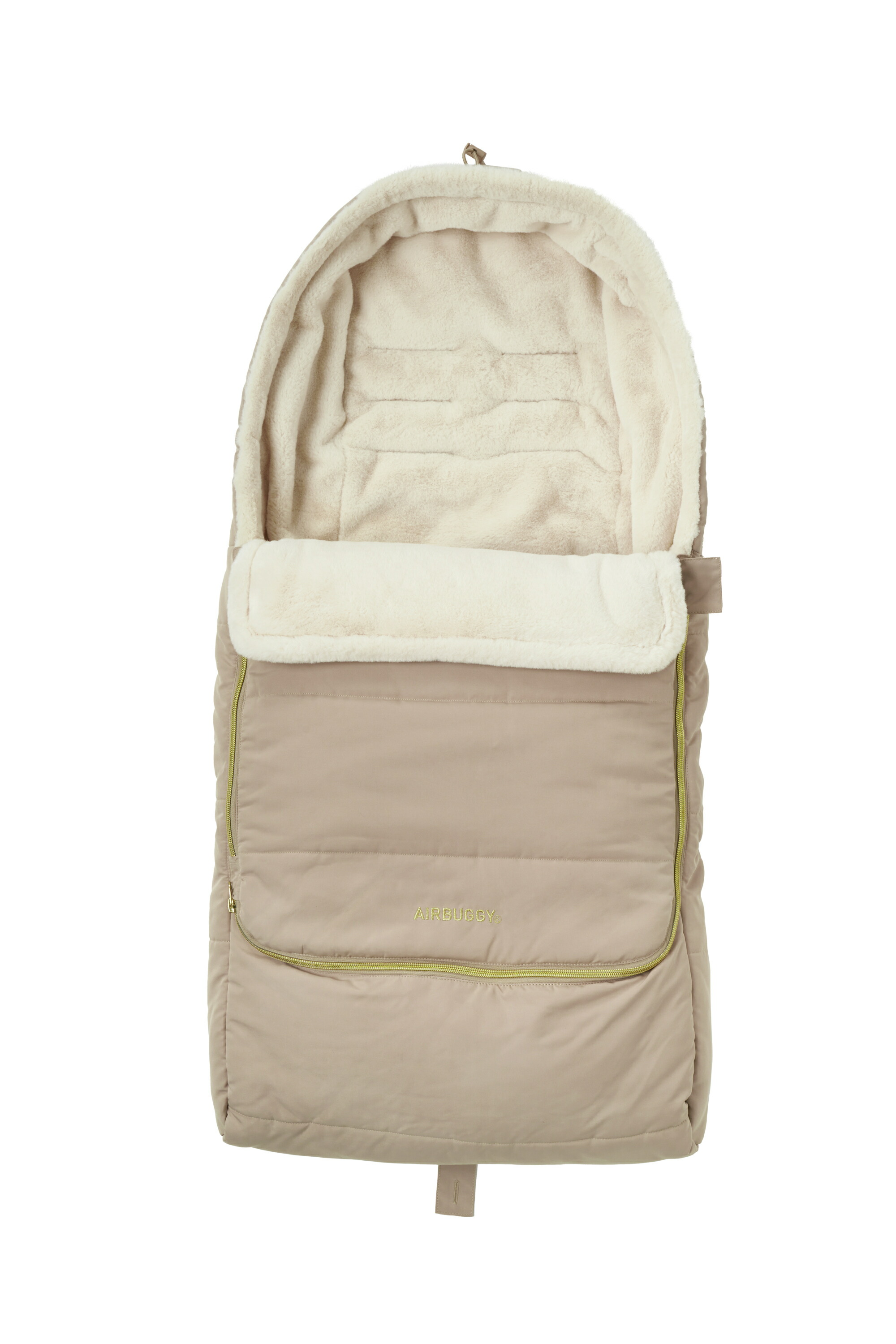 エアバギー　フットマフ　バニラ エアバギー公式】AIRBUGGY 防寒 フットマフ トップライン[洗濯OK 防寒