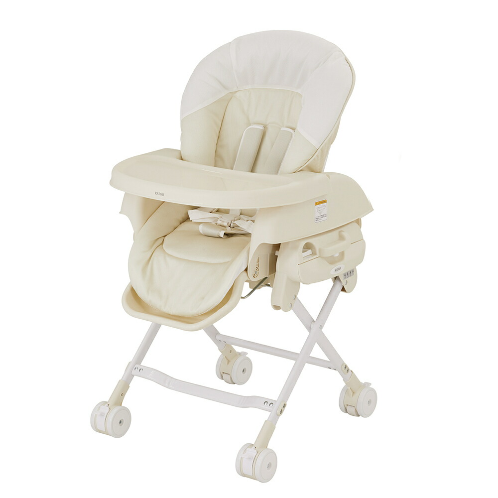 KATOJI スイングハイローラック　0ヶ月-4歳　手動　ハイローチェア 楽天市場】スイングハイローラック ピッコロ (新生児〜4歳頃) ※車輪