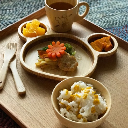 全商品 倍 名入れ対応 ファンファン Fun Fam くまのがっこうジャッキー ランチプレートデラックスセット プレート マグカップ お椀 天然竹素材 バンブー ベビー食器 おしゃれ 子供用食器 竹食器 離乳食 食器セット あす楽対応 ナチュラルリビング Movilesgarcia Com