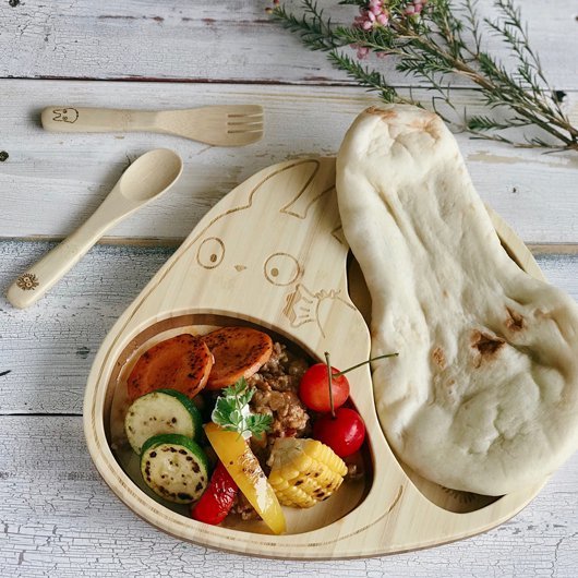 名入れ対応 ファンファン Fun Fam となりのトトロ 中トトロふろしきプレートセット 天然竹素材 バンブー ベビー食器 おしゃれ 子供用食器 竹食器 離乳食 食器セット あす楽対応 ナチュラルリビング Tzohar Org Il