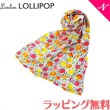 【ラッピング無料】 ルルロリポップ Loulou LOLLIPOP バンブーモスリン シトラス おくるみ画像