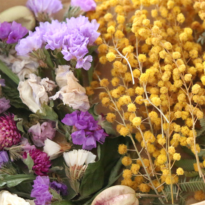 ドライフラワー 詰め合わせ 花材 セット PU 花・観葉植物