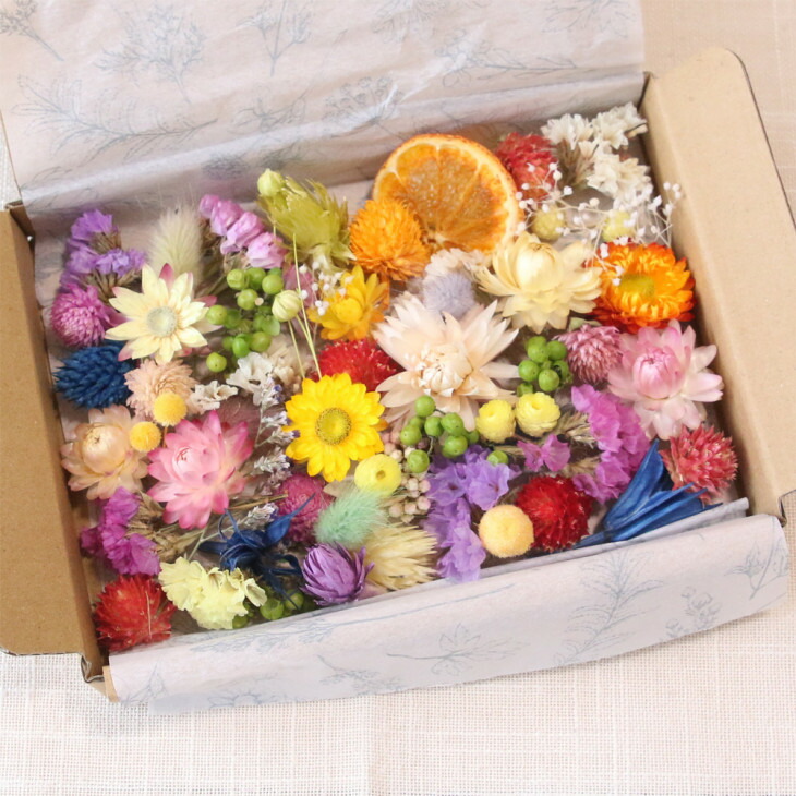 楽天市場】ドライフラワー 詰め合わせ 花材セット MIX （ ドライ