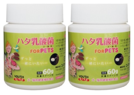楽天市場】ハタ乳酸菌forPETS(60g) ペット用乳酸菌サプリメント