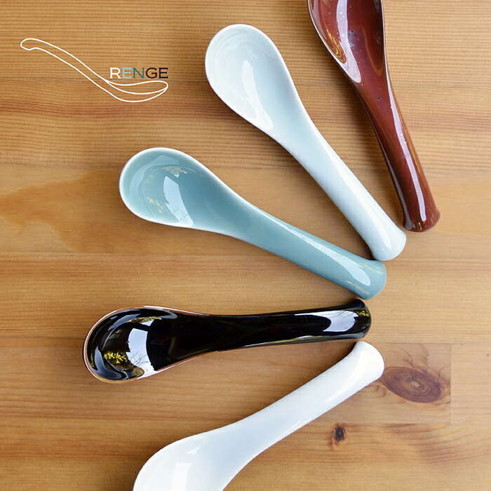 ♡ルクルーゼ　レンゲ　5本セット　チャイニーズ　スプーン　新品未使用　ローズ ネオ・レンゲ (5本入り) レインボー | カトラリー ｜ル