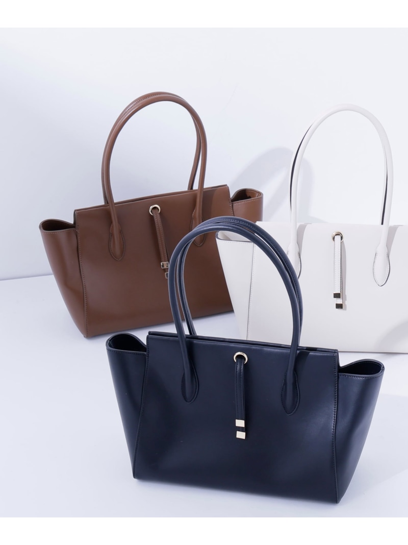 バトーシェイプトートバッグ NATURAL BEAUTY ベーシック ナチュラルビューティベーシック 御徒面子 トートバッグ 黒いこと 白いこと 赤銅色【貨物輸送無料】[ Fashion]