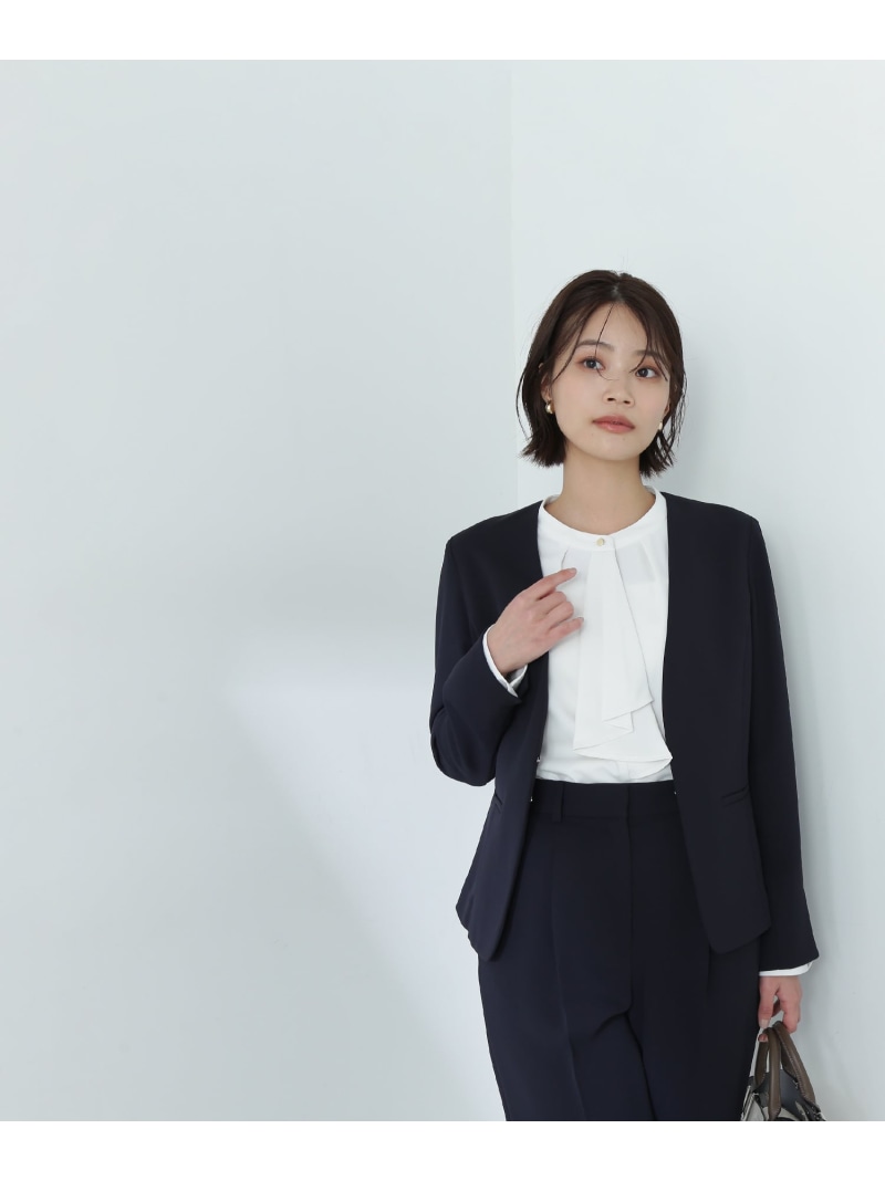 NATURAL BEAUTY BASIC スーツS ネイビー 入学式 4点セット NATURAL BEAUTY BASIC 【スーツ2点SET】 ナチュラルビューティ