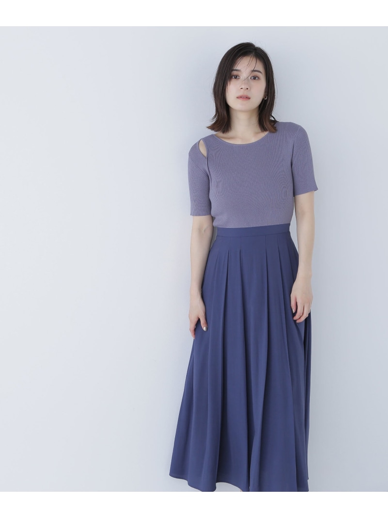 楽天市場】【SALE／50%OFF】シアーフラワープリントフレアスカート