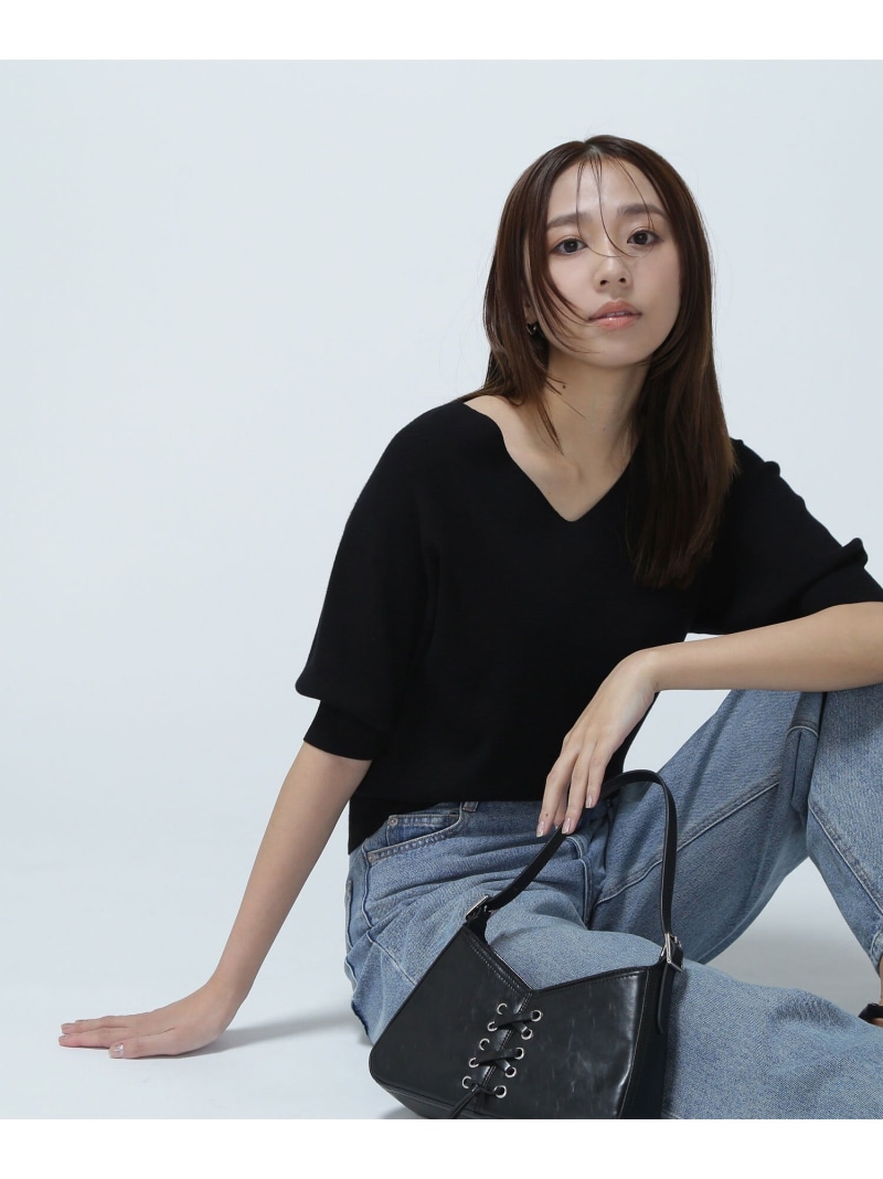 楽天市場】【SALE／30%OFF】総針ベーシックシリーズ Vネック