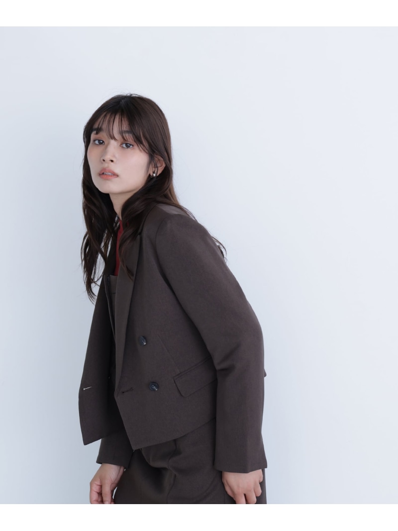 NATURAL BEAUTY BASIC ジャケット N. Natural Beauty Basic*｜アウトポケットツイルジャケット