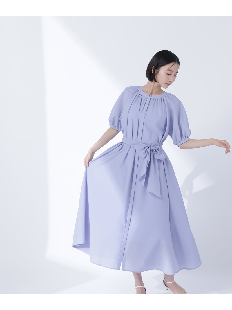 楽天市場】【SALE／30%OFF】リボンギャザーサッカーワンピース