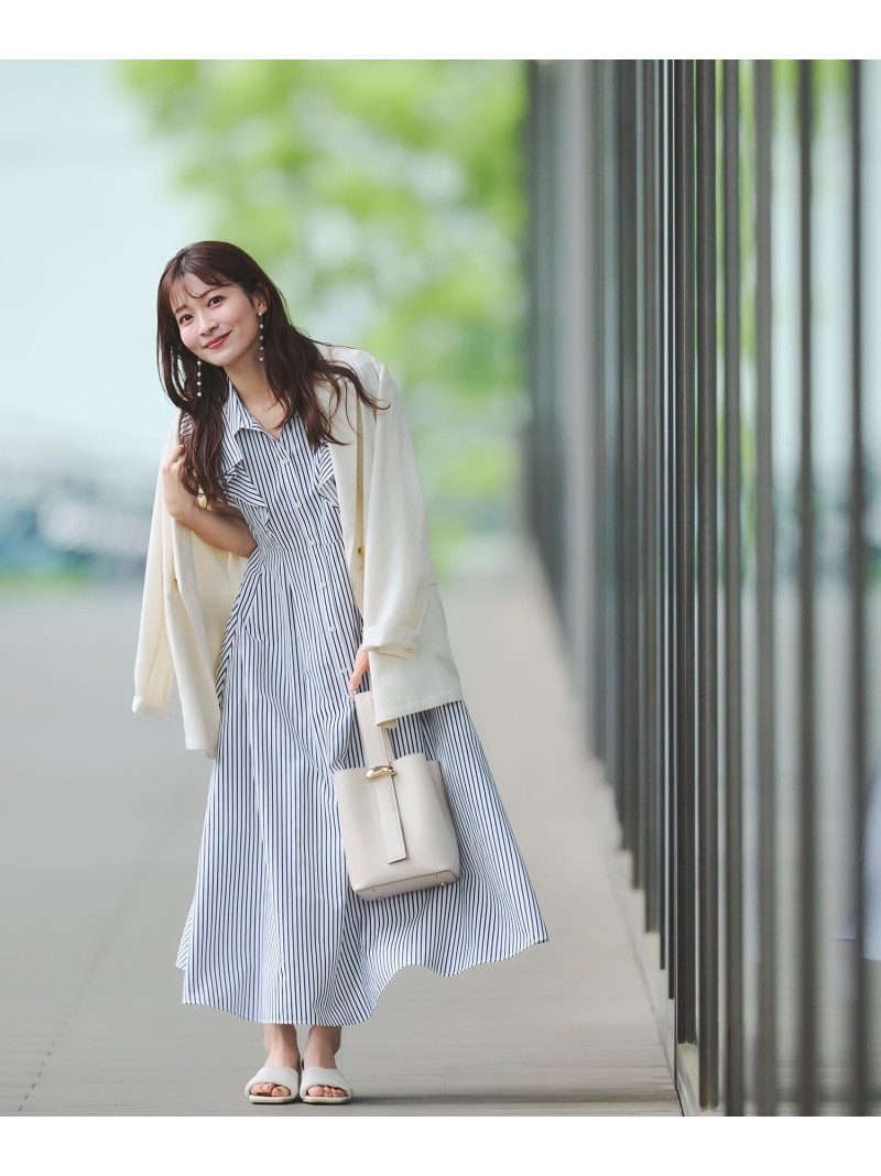 ＜ちょうど,好いたらしい服＞迷った朝のエブリデイジャケット NATURAL BEAUTY ベーシック ナチュラルビューティベーシック ジャケット・アウター 上衣・前掛け 米国海軍 赤銅色 ベージュ【貨物輸送無料】[ Fashion]
