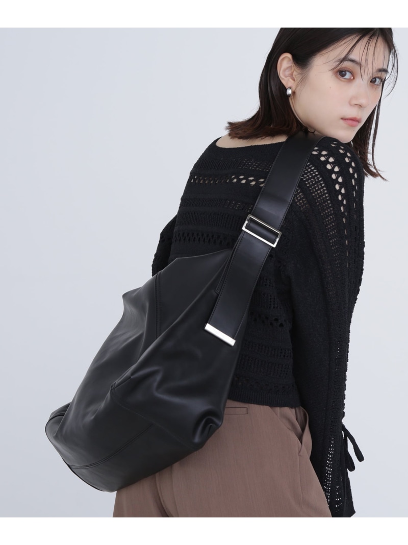 楽天市場】【SALE／30%OFF】ギャザリングフェイクレザー2wayトート