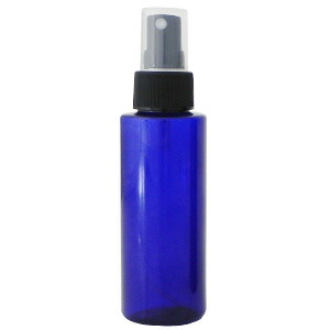 スプレーボトル　PET　ボトル　スプレー　コバルトブルー(青)　100ml