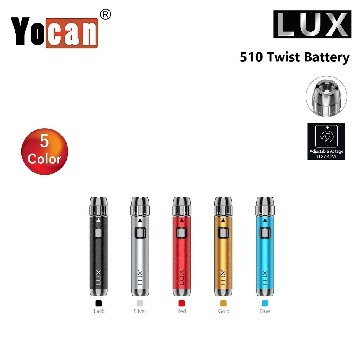 【楽天市場】ヴェポライザー Yocan UNI cartridge Battery BOX MOD