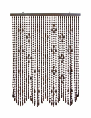 昭和レトロの一品 手作り国産 ー 木珠のれん 小花柄ロングタイプ Kdsm Kb 送料無料 Mpgbooks Com