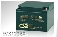 密閉型サイクルバッテリー CSB EVX12260 / 12V・26Ah 20時間率［正規品／セール中］