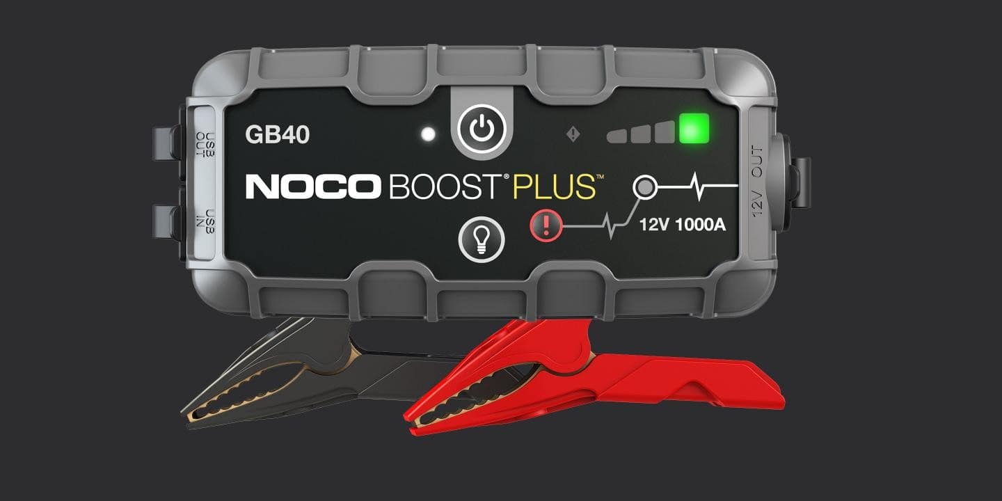 バッテリー ジャンプスターター Boost Noco Genius Boost Gb40 リチウムイオン電池内蔵 12v 鉛電池用 正規品 日本語の説明書付き ナチュラル 車用品 スカイ オフグリッド抜群のパワーで その他 大型車 アメ車 キッチンカー キャンピングカー 特殊車両まで Ip65