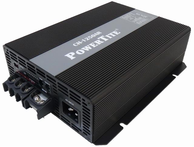バッテリー充電器 Power Tite 未来舎 12V 対応 / CH-1250AR(鉛電池/リチウムイオン電池対応)［正規品／日本語の説明書付き／無料保証２年(電池を除く)］｜ナチュラル スカイ オフグリッド