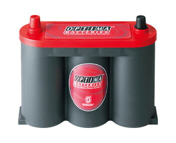 スターター バッテリー　OPTIMA オプティマ Red top レッドトップ 6V 50Ah20h率 CCA:815A / RTS2.1 (8010-355)［正規品／セール中］｜ナチュラル スカイ オフグリッド