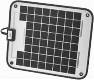 ソーラー発電セット 12V KIS製 6.8W (BT832-MRN)+SABA10［正規品／日本語の説明書付き／無料保証２年(電池を除く)］