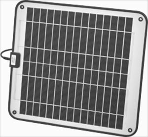 KIS ソーラーパネル 15W 12V ／ BT432S-MRN［正規品／日本語の説明書付き／無料保証２年(電池を除く)］【日本製】[工場：長野県佐久市]｜ナチュラル スカイ オフグリッド