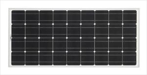 単結晶 ソーラーパネル 120W - 12V / N-sokar ( RS-120-D)　5mケーブル付き［正規品／日本語の説明書付き／無料保証２年(電池を除く)］