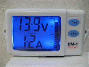 バッテリーモニター Bm 1 Compact 12v用 正規品 日本語の説明書付き 無料保証２年 電池を除く ナチュラル スカイ オフグリッド バッテリー電圧 車用品 充放電電流 Bm 1 残量パーセント の目安などが表示されます アウトドア バッテリー 防災 非常用