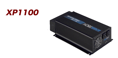 【受注生産】DC-＞ACインバータ 正弦波 EXELTECH　XP1100K-24 (入力DC24V)［正規品／日本語の説明書付き／無料保証２年(電池を除く)］｜ナチュラル スカイ オフグリッド