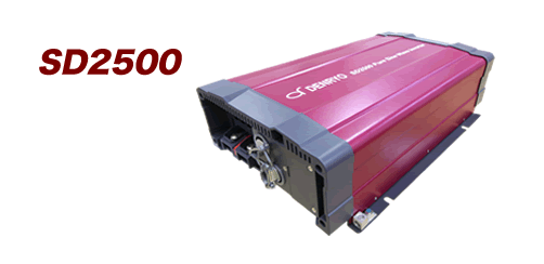 正弦波インバータ(並列機能搭載) DC48V-＞AC100V 2500W / SD2500-148［正規品／日本語の説明書付き／無料保証２年(電池を除く)］