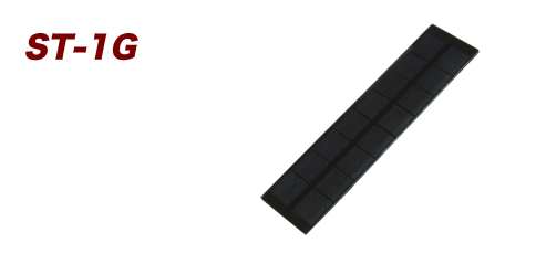 単結晶ソーラーパネル 1.3W ( 電圧 4V ) ST-1G［正規品／日本語の説明書付き／無料保証２年(電池を除く)］