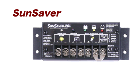 充放電コントローラー / SunSaver SS-6L-12V［正規品／日本語の説明書付き／無料保証２年(電池を除く)］