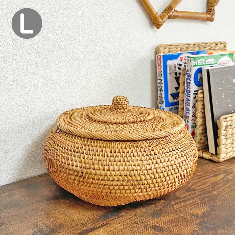 楽天市場】＼大感謝祭期間10%OFF+P5倍／ バスケット カゴ Lサイズ