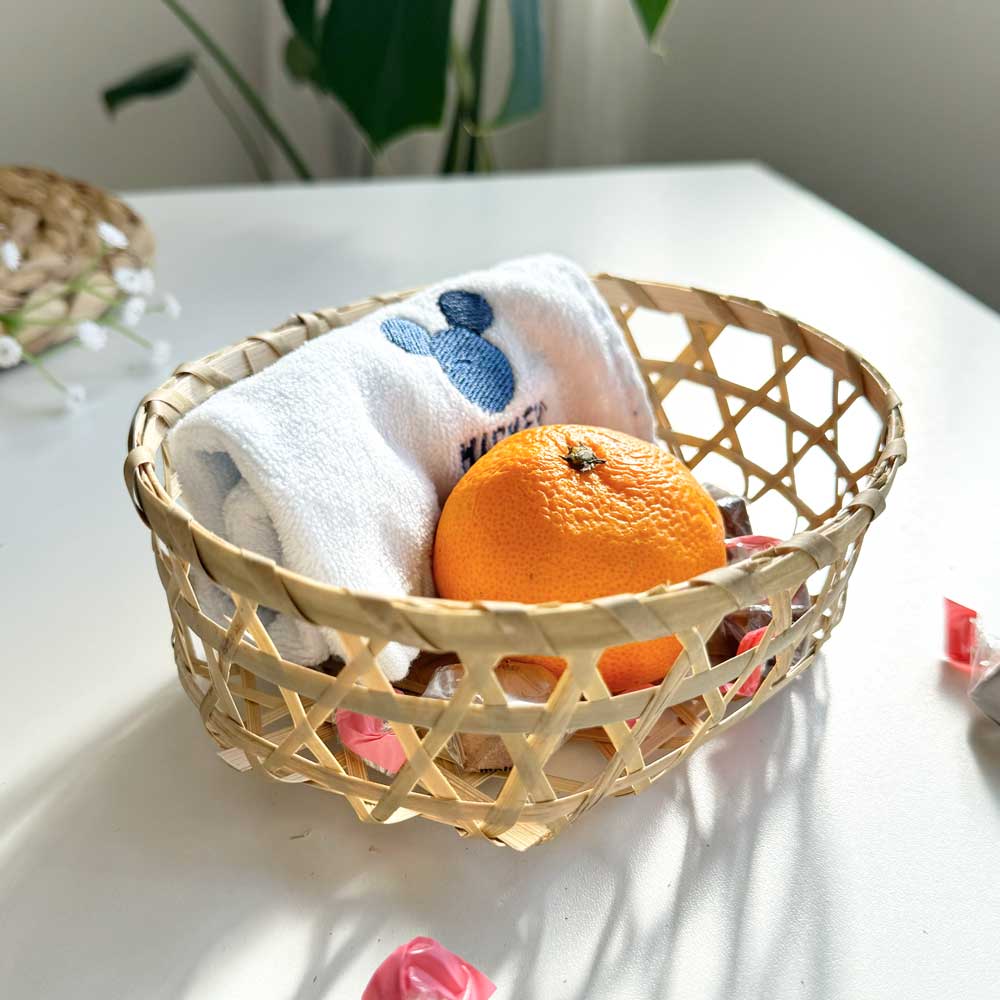 楽天市場】＼3/4は15％OFFクーポン／ 竹かご 手編み かご バスケット