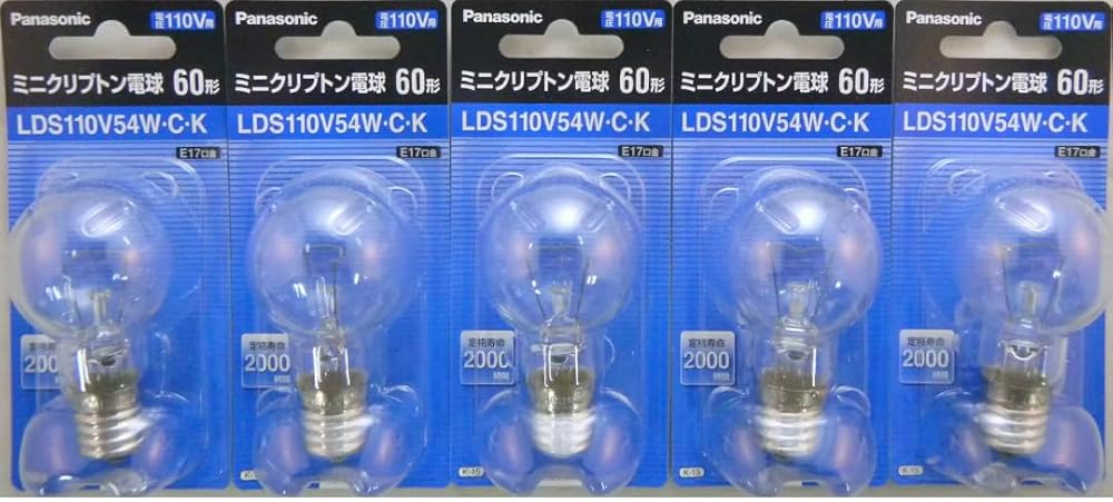 楽天市場】LDS100110V54WCK ホタルクス ミニクリプトン電球 60W形