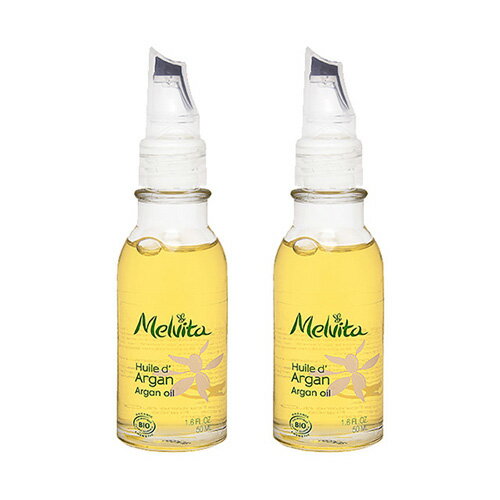 【1日は全品ポイント10倍】メルヴィータ(Melvita) ビオオイル アルガンオイル 50ml×2本セット オーガニック コスメ 送料無料！並行輸入品