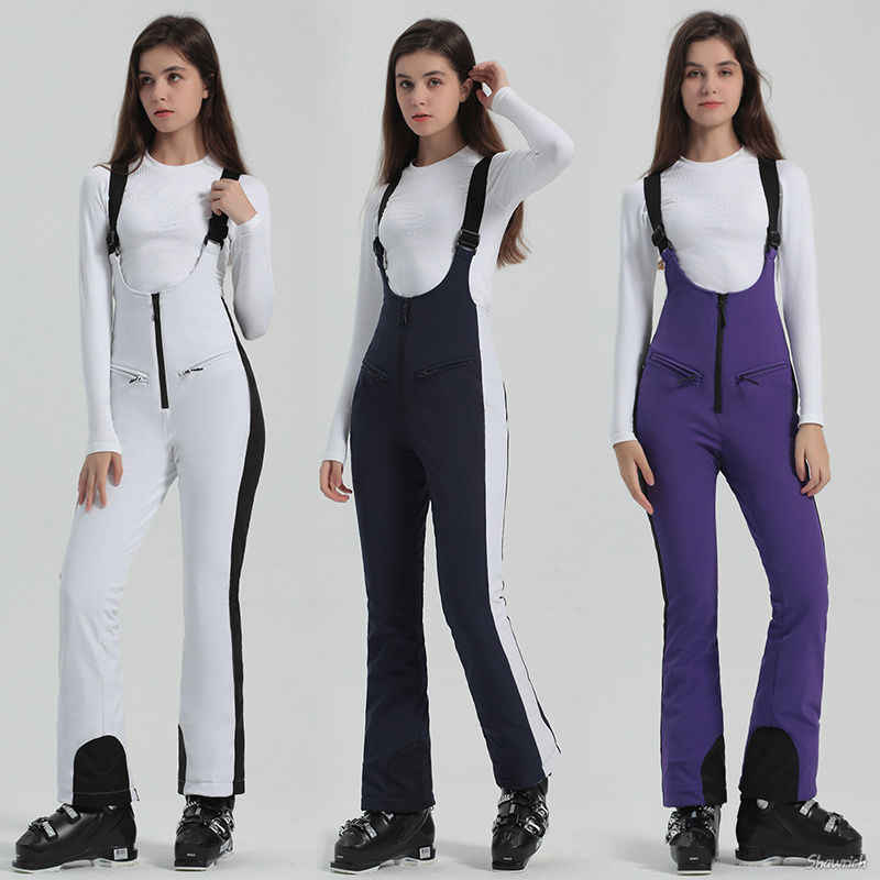 スノボ ビブパンツ つなぎ スノボウェア レディース オールインワン スキーウェア スノーボードウェアスノボーウェア ボトムス 防水15000mm|natureandtree店
