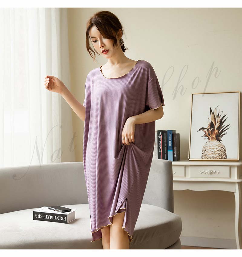 ナイトウエア レディース おしゃれ かわいい ネグリジェ パジャマ ルームウェア ルームワンピース ワンピパジャマ 半袖 可愛い 夏 夏用パジャマ 大きいサイズ 大人用 寝巻き 涼しい 無地 綿 部屋着 買物 パジャマ