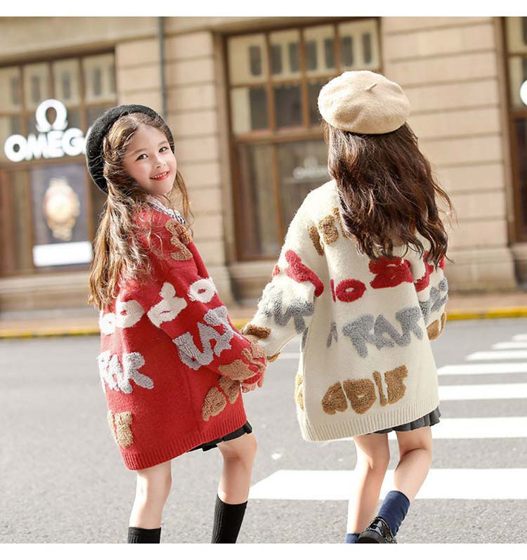 市場 セーター キッズ カーディガン 子供 新作 防寒抜群 可愛い ロングコート 冬用 韓国子供服 ニット 冬服 クリスマス 市場 セーター キッズ カーディガン 子供 新作 防寒抜群 可愛い ロングコート 冬用 韓国子供服 ニット 冬服 クリスマス