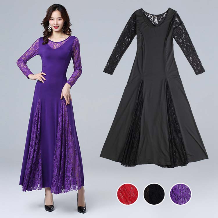 楽天市場】モダンドレス 社交ダンス衣装 ワンピース レディース大人用