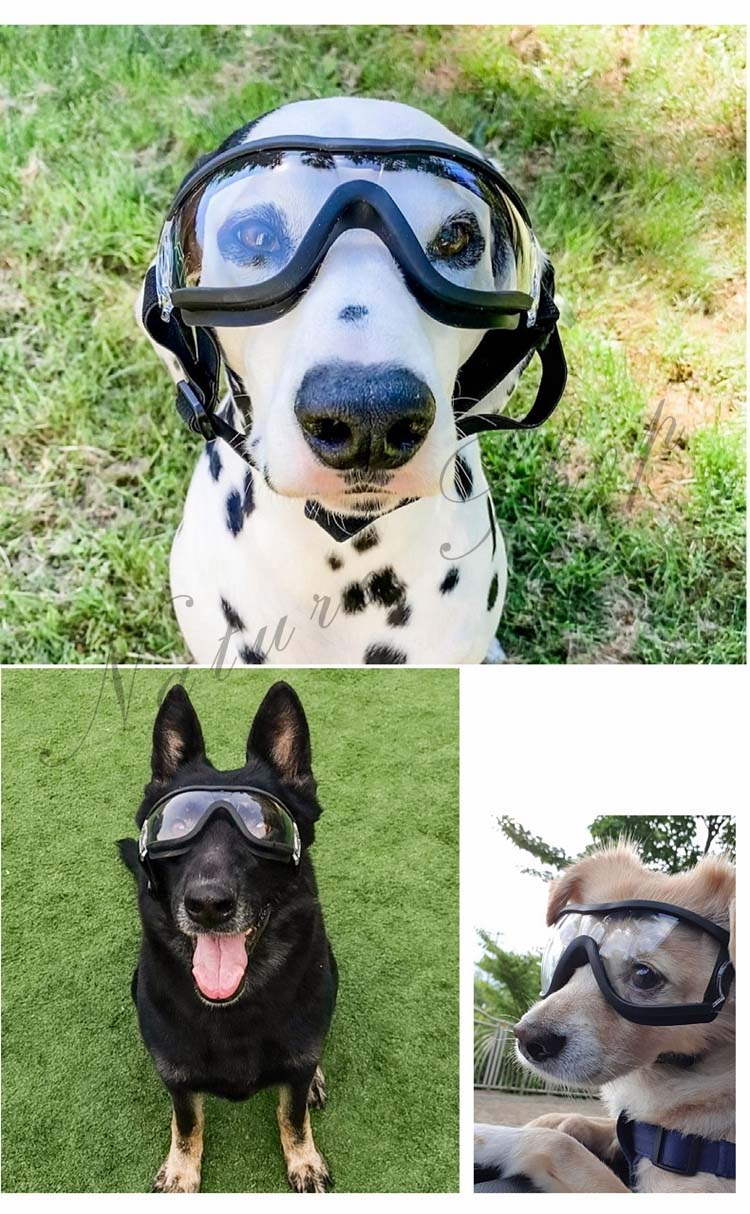 市場 犬 保護メガネ 予防 防風 犬メガネ紫外線対策 中大型犬用 ゴーグル かわいい Uvカット 耐衝撃 犬用サングラス 防塵