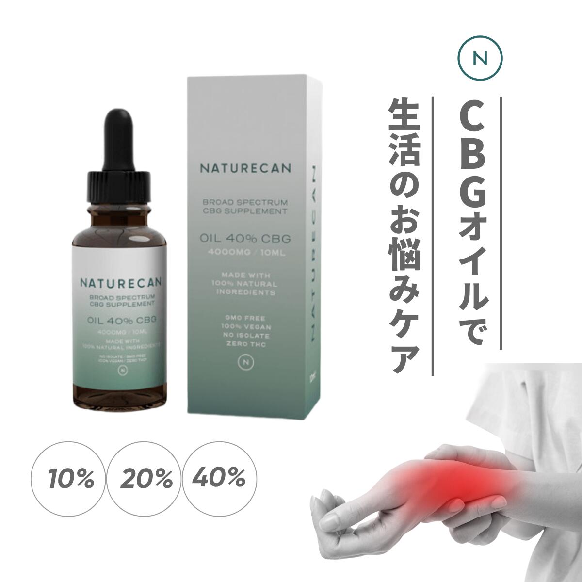 楽天市場】【超特価55%OFF】Naturecan 公式 高濃度 CBD セット 40% CBD 