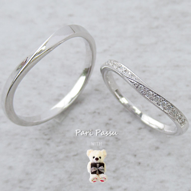 妻 Off ペアリング マリッジリング Paripassu ペアアクセサリー クリスマス早期 メンズ 大人可愛い ペアリング シンプル 刻印無料 おしゃれ 結婚指輪 2個セット アンティーク風 華奢 2人の名前入りカレンダー付 彼女 受注生産 30代 ビンテージ風 代