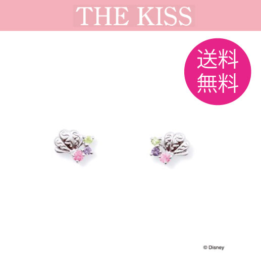 楽天市場 The Kiss ディズニー コレクション ピアス K10 リトルマーメイド アリエル プリンセス レディース 貝殻 10金 10金ピアス ザ キッス 誕生日 記念日 Naturegems